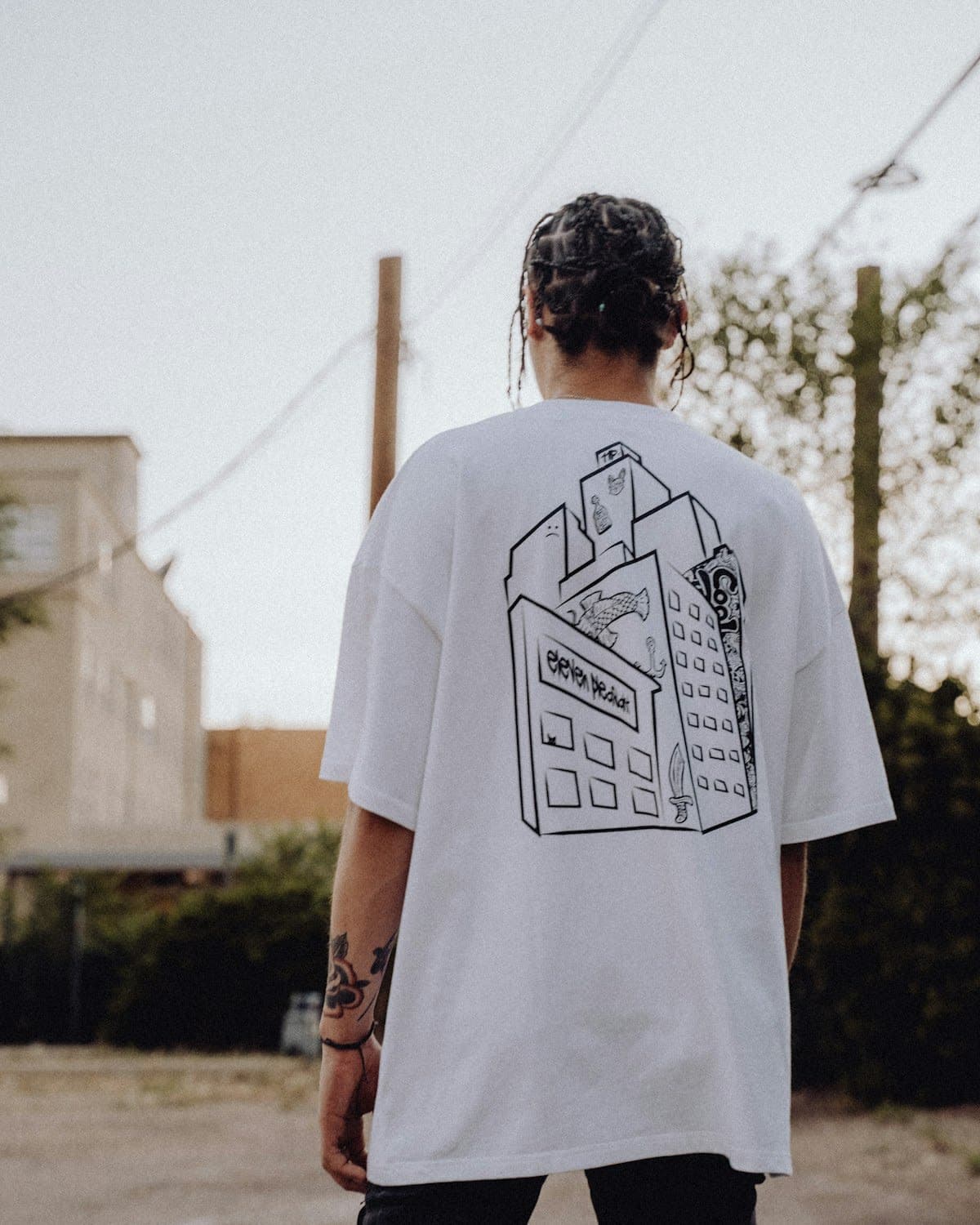 Boxy Fit Plain Tee